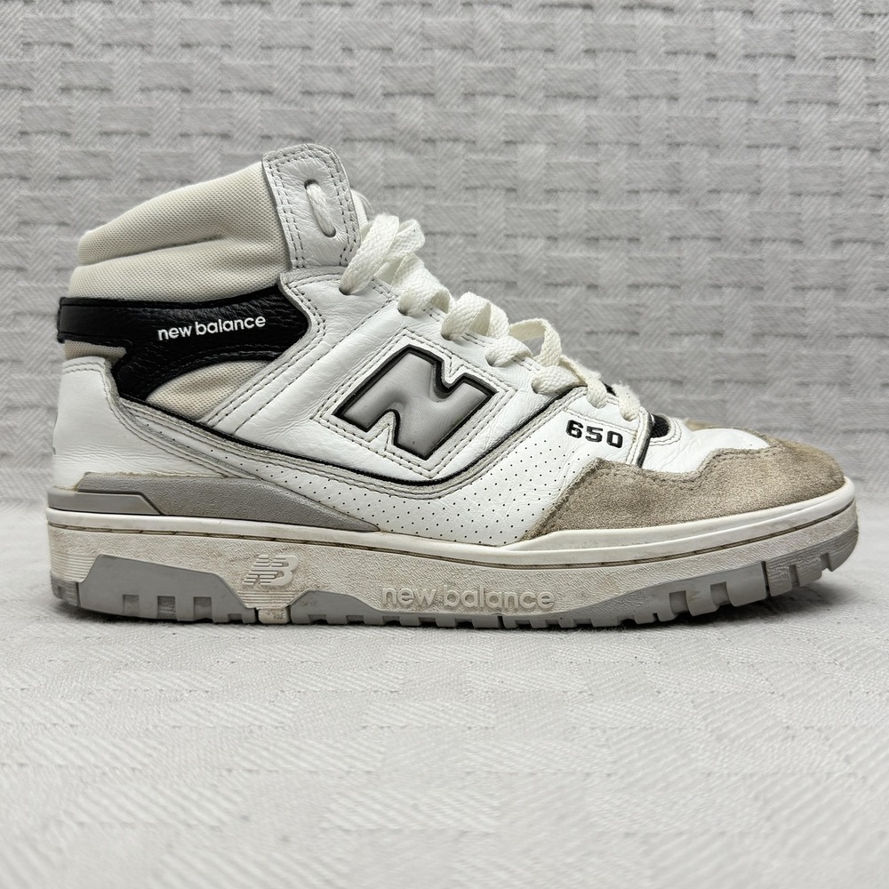 New Balance 650R Shoe Mens Size 8 Angora Pack White BB650RWH
